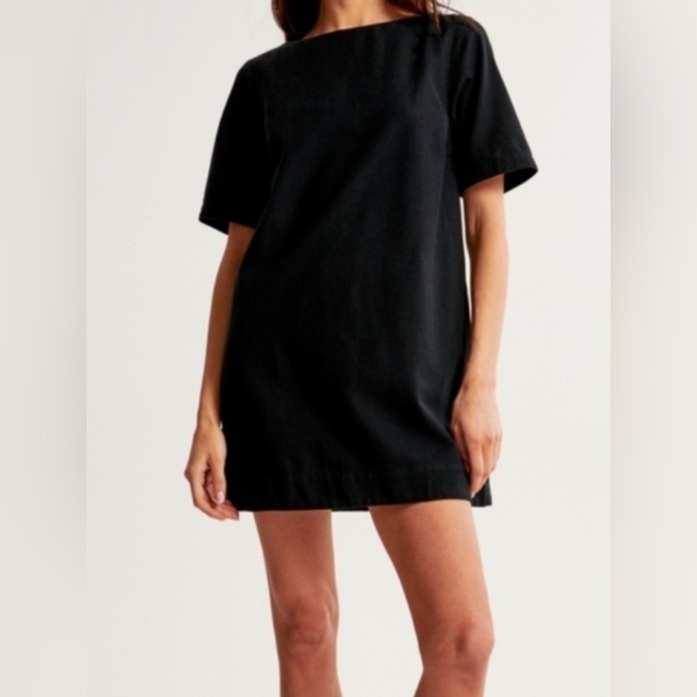 Abercrombie & Fitch Black Mini Dress